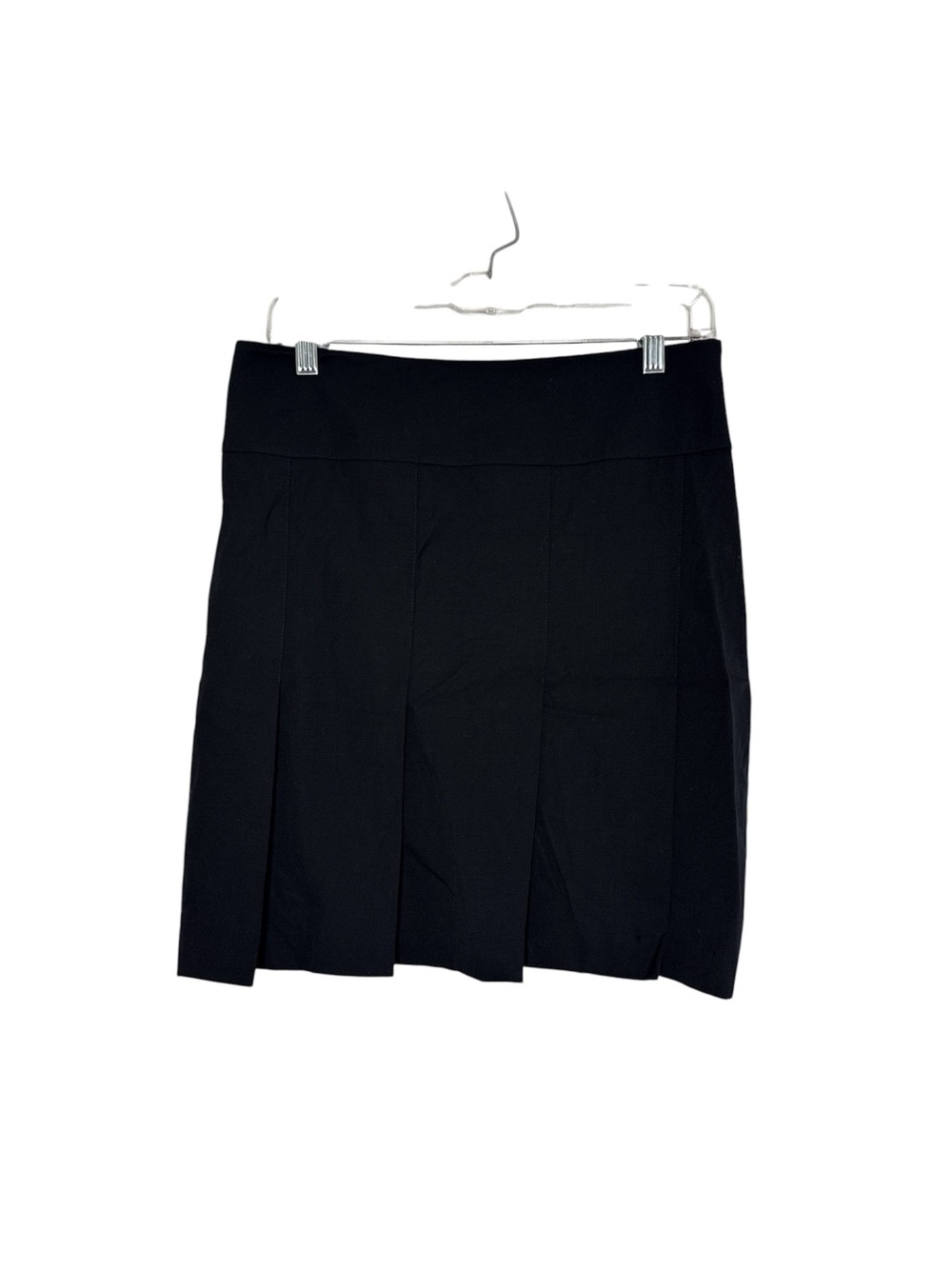 Burberry London Women's Black Pleated Mini Skirt Size 6